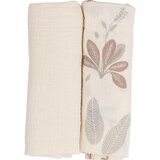 Bubaba by FreeON tetra pelena muslin 2/1 listići beige 70x70 cm beige | shoptok.hr