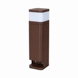 Brilagi Spoljašnja lampa sa 2 SCHUKO utičnice PILLAR 1xG9/11W/230V IP44 braon | Eponuda.com