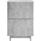  Noćni ormar Betonska siva 33,5 x 34,5 x 50 cm Konstruirano drvo | shoptok.hr