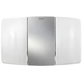 LED zidni reflektor 2xLED/10W/230V srebrni IP55