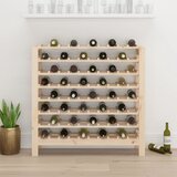 Stalak za vino 109,5x30x107,5 cm od masivne borovine | shoptok.hr