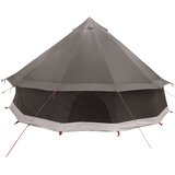 Tipi šator Smeđa siva 400 x 400 x 250 cm Poliester i čelik | Eponuda.com
