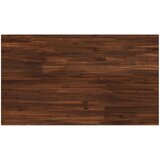  140 x 70 x 75 cm Čvrsto drvo akacije Tamno smeđa i crna | shoptok.hr