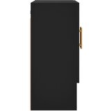  Zidni ormarić crni 60 x 31 x 70 cm od konstruiranog drva | shoptok.hr