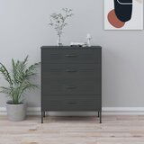 vidaXL Predalnik antracitna 80x35x101,5 cm jeklo Cene