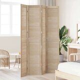  Vrata ormara 4 pcs Smeđa 201 x 39.5 x 2.1 cm Masivna borovina | shoptok.hr