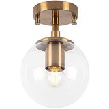 Opviq lights stropna svetilka v bronasti barvi s steklenim senčnikom ø 15 cm atmaca – Cene