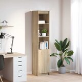 vidaXL Visoka omara sonoma hrast 37,5x35x180 cm inženirski les Cene