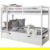 MID.YOU Pograd Finn, 90x200, Bor, Bela, Masivna | Shoptok.si