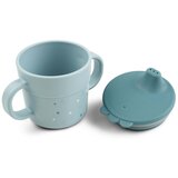 Done By Deer skodelica za učenje pitja foodie happy dots blue | Shoptok.si