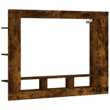 Maison Chic TV omarica - TV stojalo - Televizijska omarica dimljeni hrast 152x22x113 cm inženirski les, (21701223) | Shoptok.si