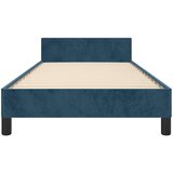  Okvir za krevet bez madraca tamnoplavi 80x200 cm baršunasti | shoptok.hr