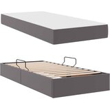  Krevet s madracem i skladištem s madracem 2 pcs Siva Koža | shoptok.hr