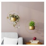 WALLXPERT decorative pot zlatna saksija payanda gold | ePonuda.com