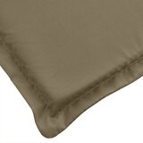  Jastuci za stolice 2 kom prošarano smeđesivi 100x50x4cm tkanina | shoptok.hr