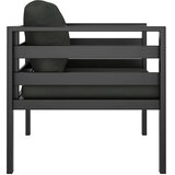 vidaXL Enosed 2 kosa z blazinami aluminij antraciten | Shoptok.si