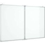  magnetna tabla zložljiva 100x80x1,7 cm aluminij, (21413895) | Shoptok.si