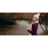 Vuch Set pletene kape i &amp;scaron;ala Sheron Set Beige Slike