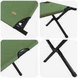  Sklopivi kamperski krevet 2 pcs Zelena 210 x 80 x 46 cm | shoptok.hr