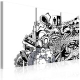  Slika - Artistic mess - triptych 60x40 Cijene