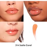 Gucci Beauty Gloss à Lèvres sijaj za ustnice za večji volumen odtenek 314 Sadie Coral 6.5 ml | Shoptok.si