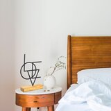 Aberto Design Dekorativna figura, geometrijska, 21x41x4 cm Cijene