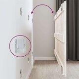  Stensko posteljno vzglavje belo 159,5x3x60 cm trdna borovina, (20739601) | Shoptok.si
