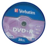 Verbatim DVD+R Matt Silver 4,7 GB 25 kom Cijene
