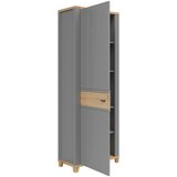 Hom`in garderobna omara siva, hrast artisan | Shoptok.si