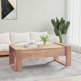 The Living Store Klubska mizica 110x60x40 cm trdna tikovina - Klubska Mizica, (21574637) Cene