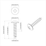 Samoupravni čavao 12 pcs Cinkom premazano 4 x 20 mm Čelik | shoptok.hr