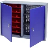 70327 viseći ormar za alat (D x Š x V) 190 x 800 x 600 mm plava boja, srebrna
