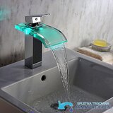  LED armatura za kopalnico EYN MF313 | LED kopalniška pipa s slapom Cene