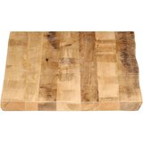 Stolna ploča sa živi rub 120x60x3,8 cm masivno grubo drvo manga | shoptok.hr