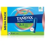 Pearl Compak Super tamponi z aplikatorjem 36 kos