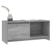 vidaXL TV omarica siva sonoma 90x35x40 cm iverna plošča | Shoptok.si