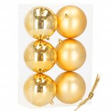  Ca1188 božićne kuglice za drvce 10 cm 6 kom. | shoptok.hr