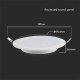 LED ugradna svetiljka LED/12W/230V 6500K | Eponuda.com