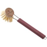 ecoLiving Ščetka za pomivanje posode z zamenljivo glavo - Burgundy | Shoptok.si