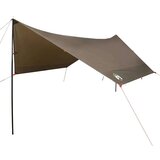 vidaXL Ponjava za kampiranje rjava 462x306x211 cm vodoodporna | Shoptok.si