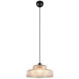 REALITY Jantarna viseča svetilka s steklenim senčilom ø 35 cm Abella – | Shoptok.si
