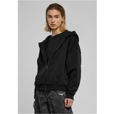 Urban Classics Women's hoodie Boxy Zip Hoody black | Shoptok.si