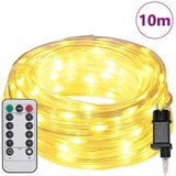 vidaXL Osvetljena vrv med 240 LED Toplo bela 10 m PVC | Shoptok.si
