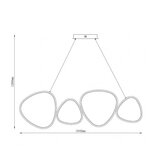  solea 20 visilica 48W 3000/4000/6000K bela | Eponuda.com