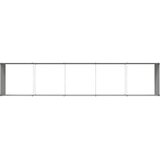 Sadilica Svijetlo siva 480 x 100 x 45 cm Cinkani čelik | Eponuda.com
