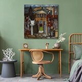  Slika - Frida Kahlo – My Dress Hangs There 40x40 Premium Print | shoptok.hr