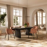 MOME Jedilna miza v jesenovem dekorju 100x200 cm Blair – | Shoptok.si