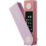 Ledger Nano X, denarnica za Bitcoin in druge kriptovalute, Pastel Pink, (21569685) | Shoptok.si