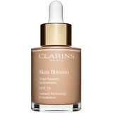 skin Illusion Natural Hydrating SPF15 hidratantna podloga s uv filterom 30 ml nijansa 109 Wheat