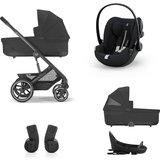 Cybex kolica 4u1 Balios bundle M set moon black 524001171, 522002619, 524001377, 520003353, 523001171 | shoptok.hr